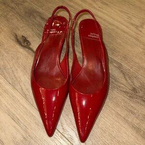 Jeffrey Campbell Persona Cherry Slingback Kitten Heels